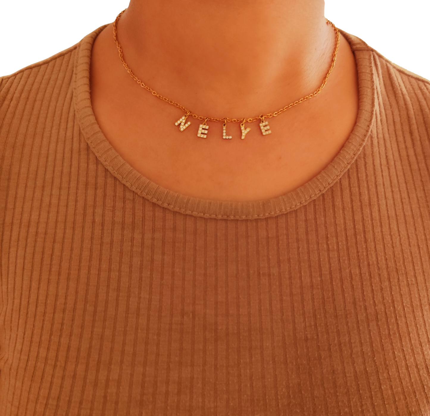 Collier personnalisé brillant