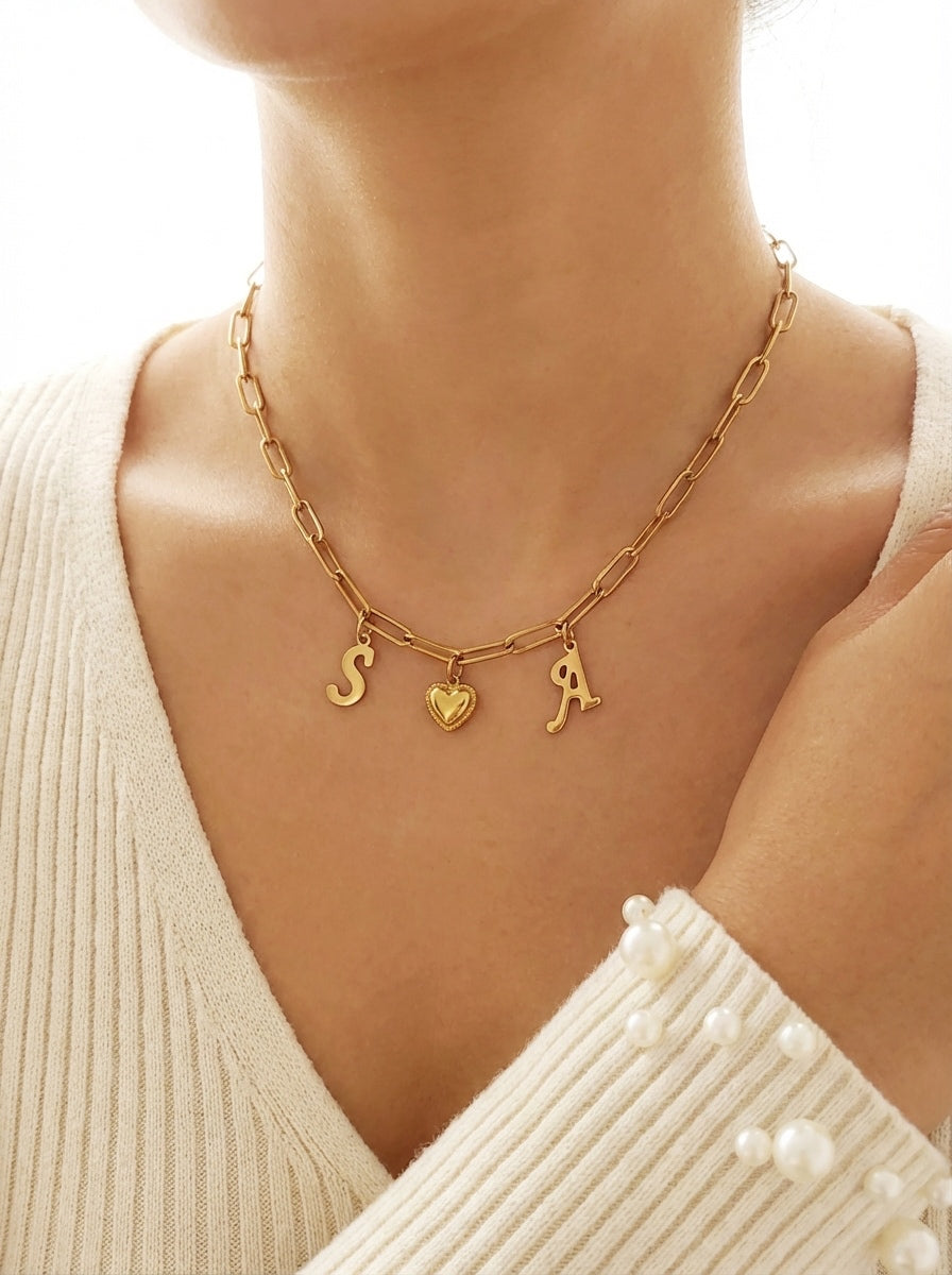 Collier corazón