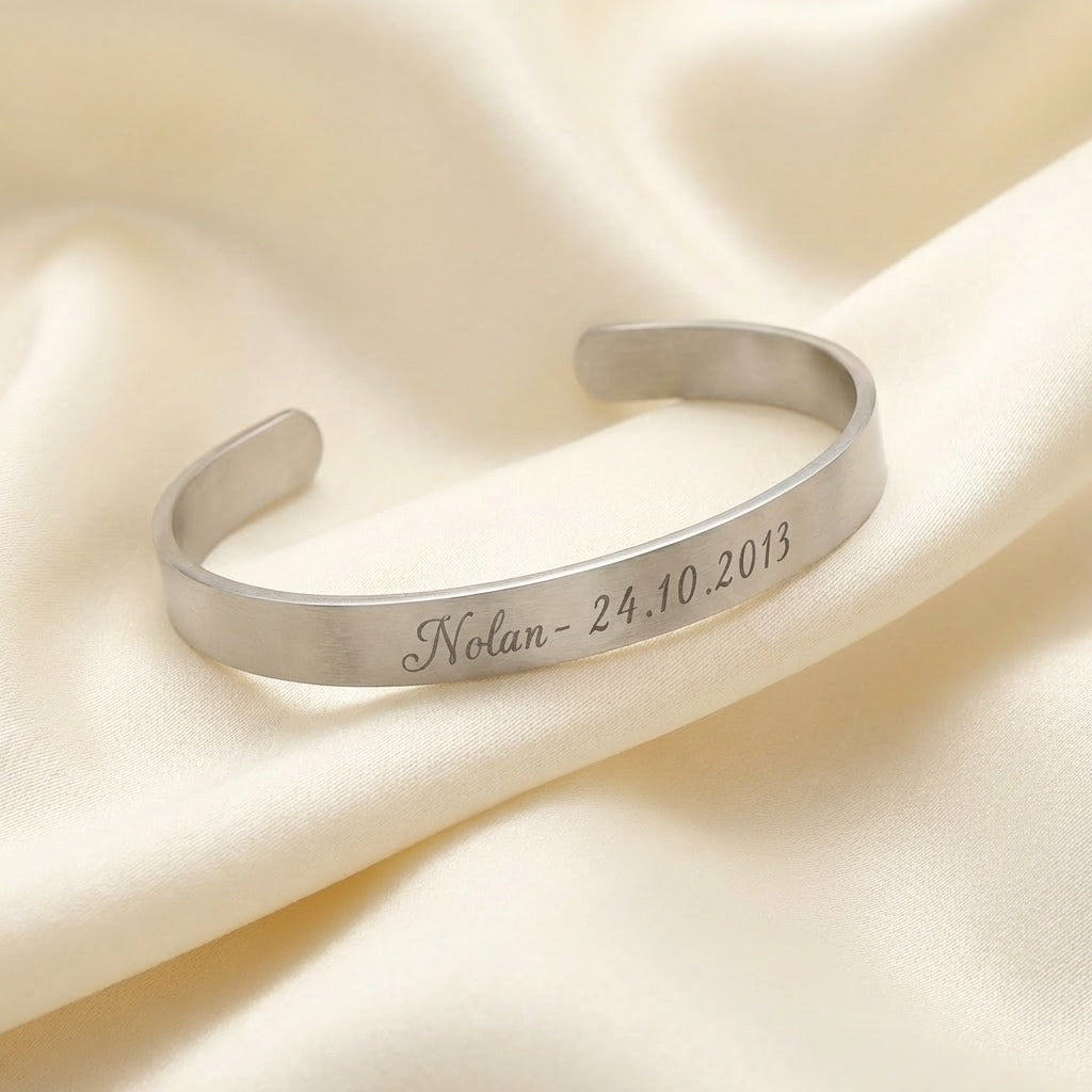 Bracelet jonc Message gravé