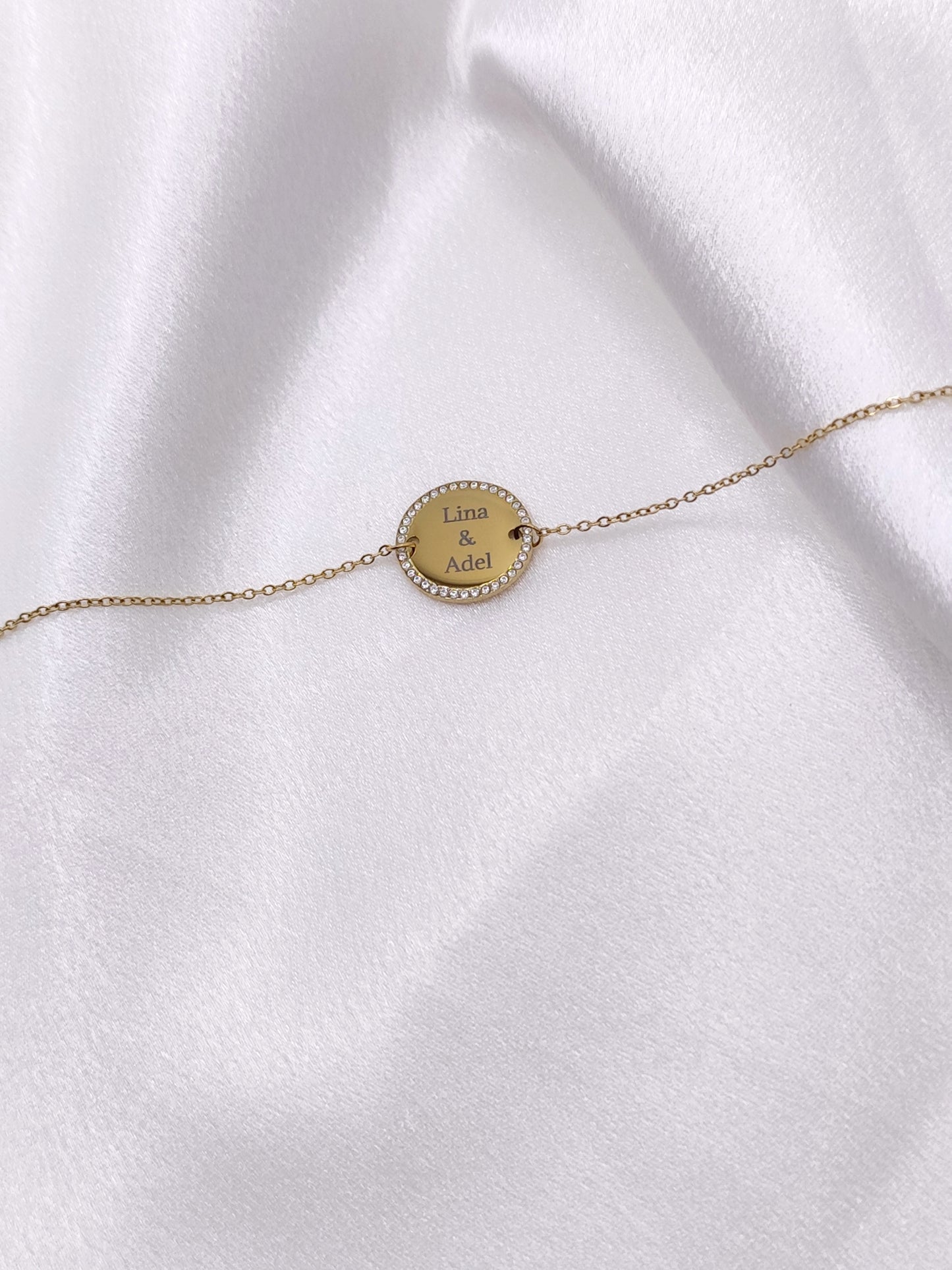 Bracelet étincelle gravé