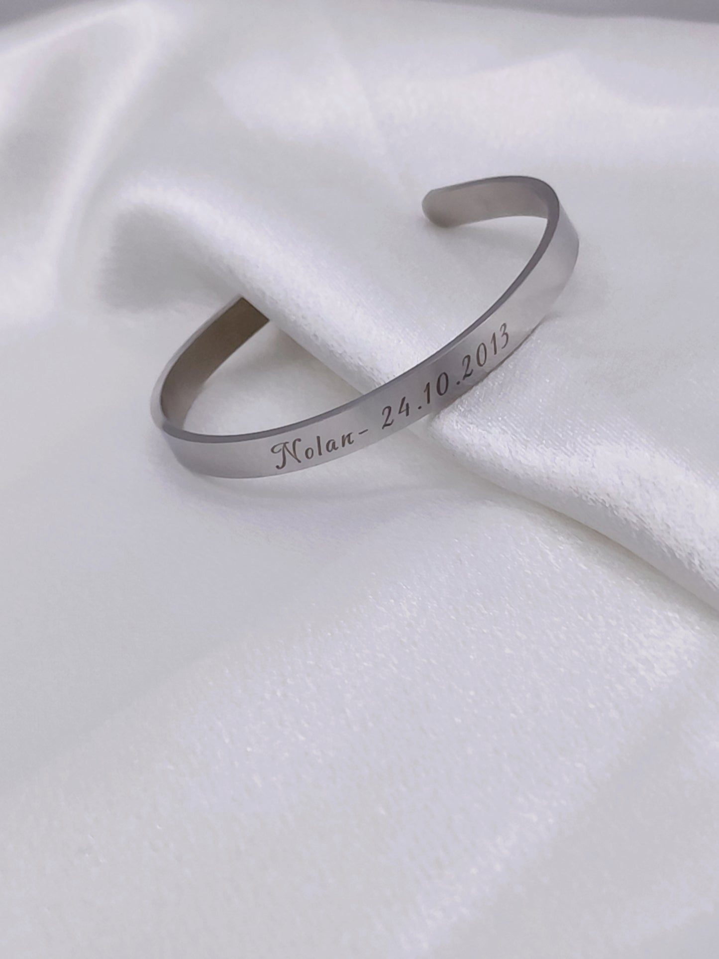 Bracelet jonc Message gravé