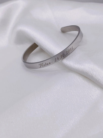 Bracelet jonc Message gravé