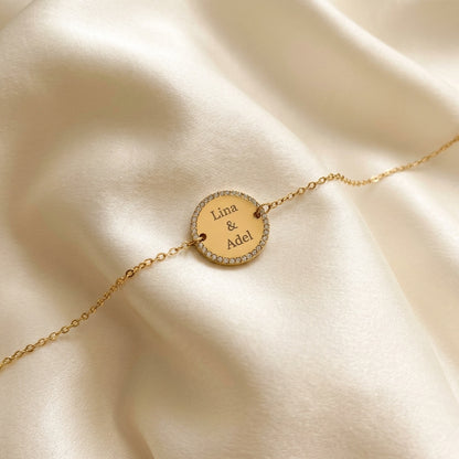 Bracelet étincelle gravé