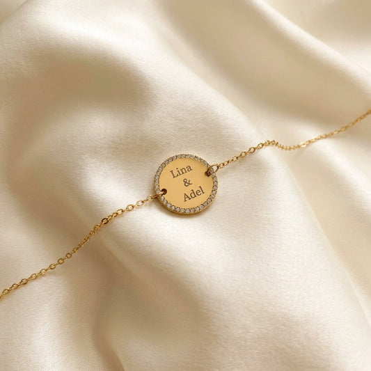 Bracelet étincelle gravé
