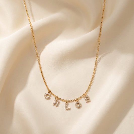 Collier personnalisé brillant