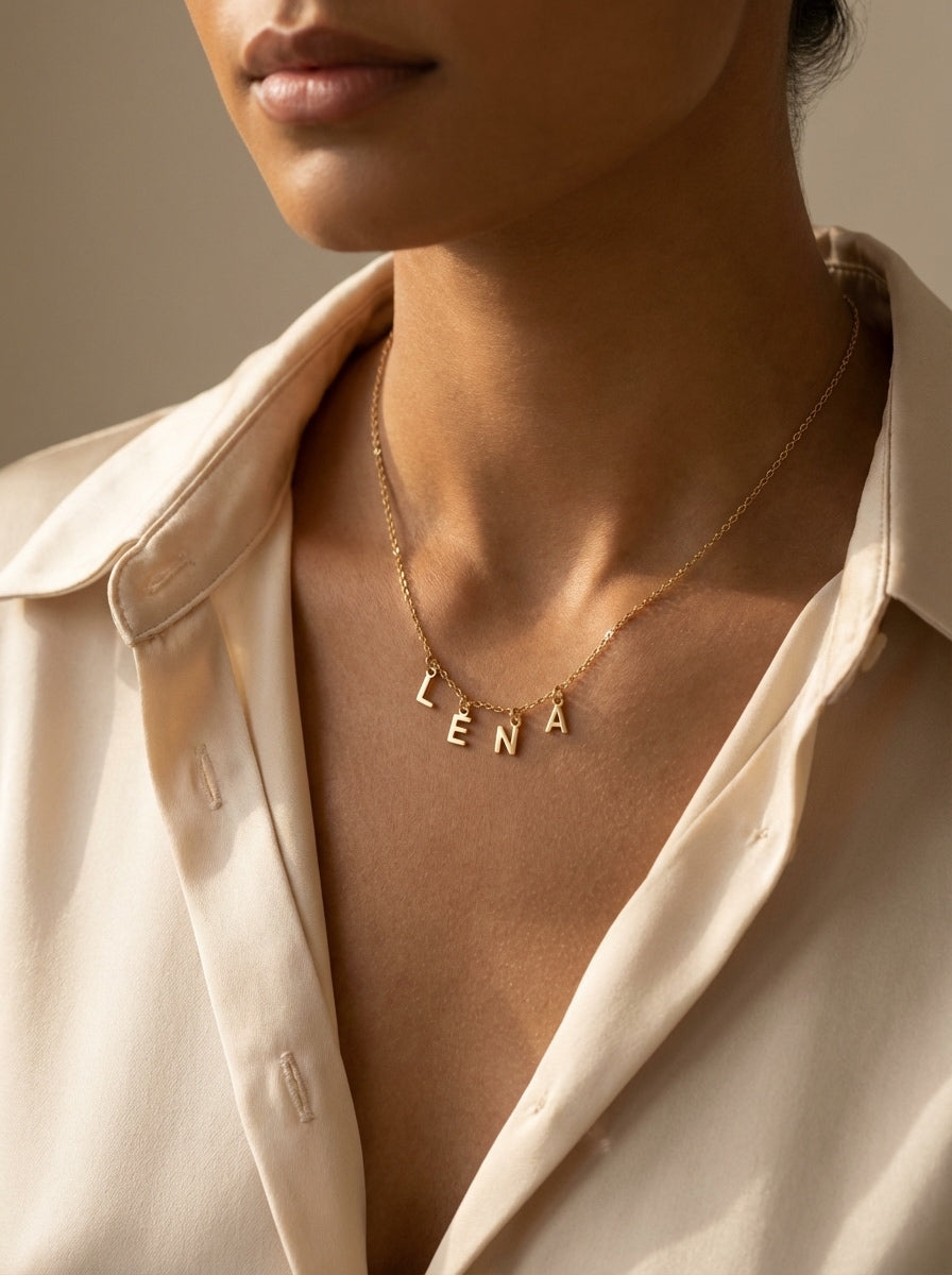 Collier personnalisé simple