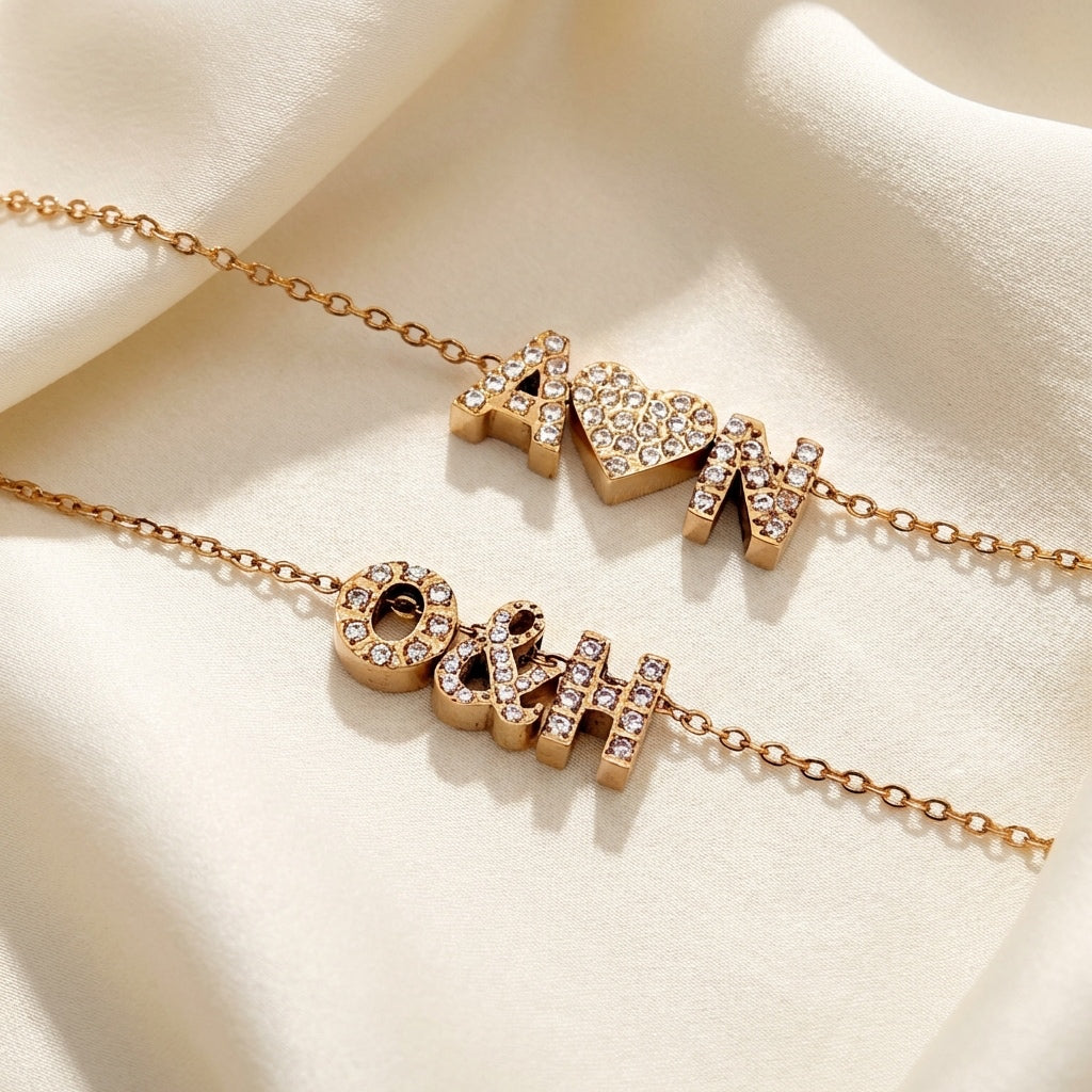 Collier personnalisé coulissant