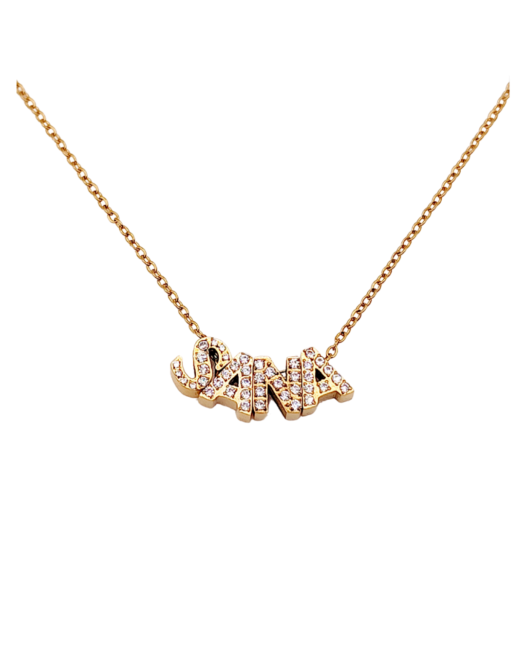 Collier personnalisé coulissant