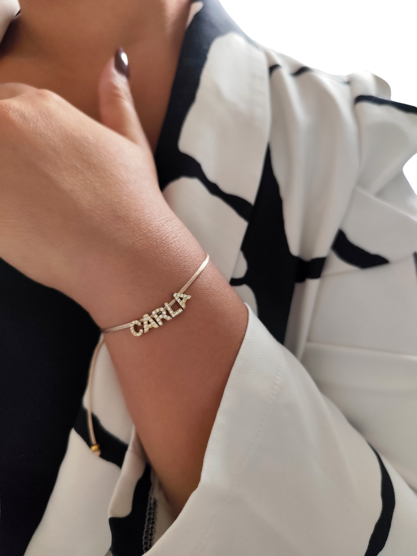 Bracelet fil prénom