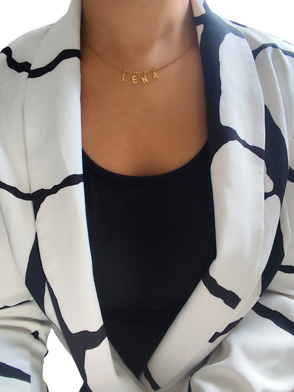 Collier personnalisé simple